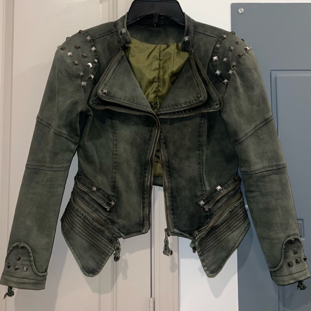 Military Green style jacket
